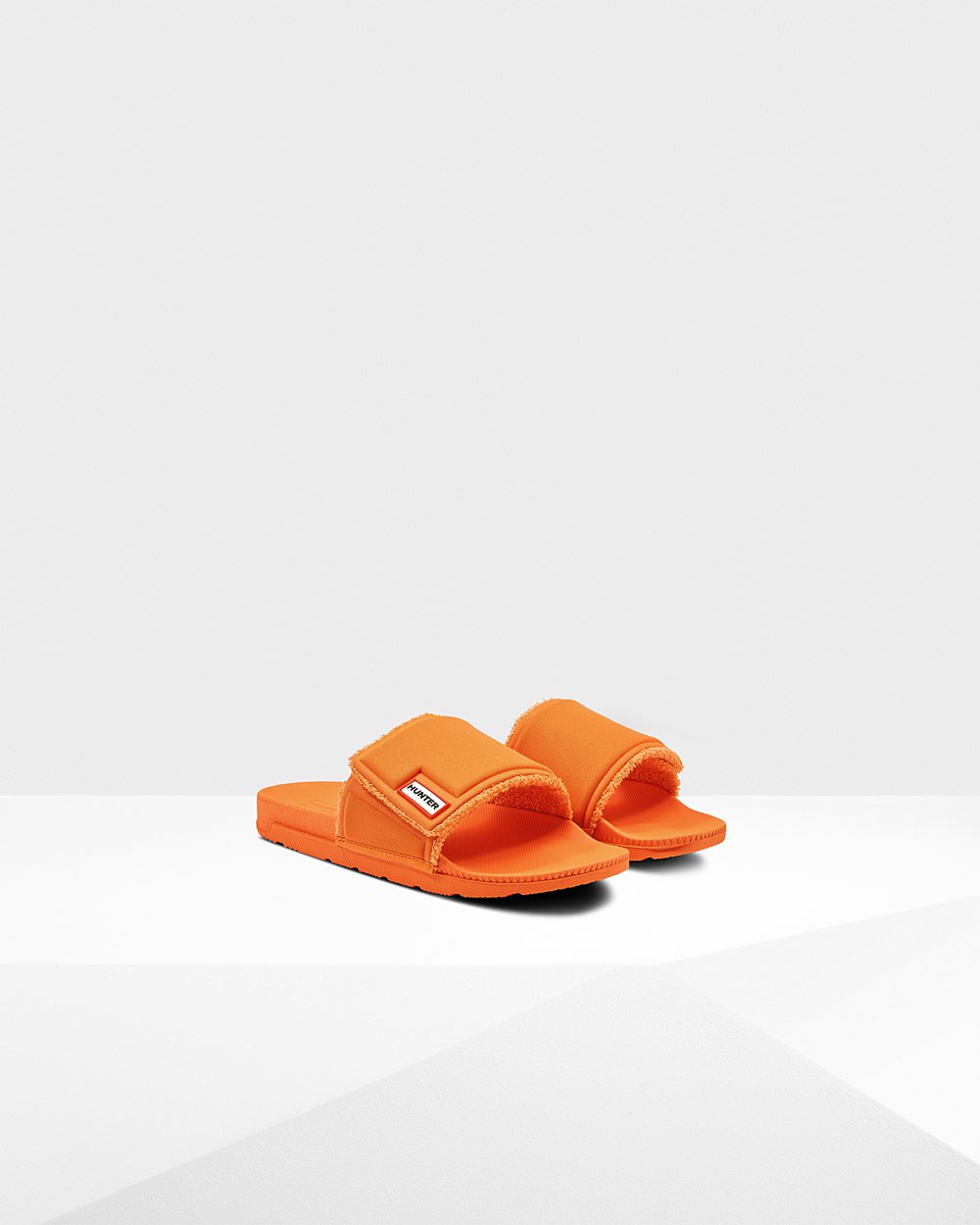 Womens Hunter Original Adjustable - Slides Orange - 8963-JCEIG